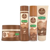 Kit Doce De Leite Haskell Corporal E Capilar ShampooMascaraHidrat.Corporal e Body Splash
