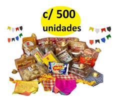 Kit Doces Festa Junina 500 Itens Amendoim Doce De Leite