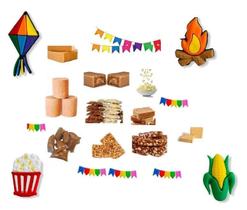 Kit Doces Festa Junina São João Com 350 Unidades Nº10+