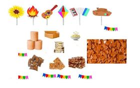 Kit Doces Festa Junina São João Julina especial -Kit 2 + brinde