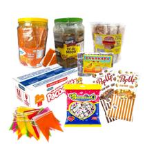 Kit Doces Juninos embalados São João com pipoca Doce Pop UP