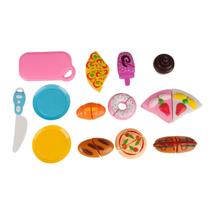 Kit Doces P/ Cortar Tá na Mesa Rec Rec C/ 15pçs tiras autocolantes- Zoop