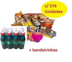 Kit Doces P/ Festa Junina/ Julina São João C/ 576 unidades