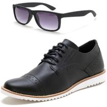 Kit Dockside Casual Ec Shoes Detalhes Em Perfurações Com Oculos Kit Dockside Casual Ec Shoes Detalhes Em Perfurações Com Oculos