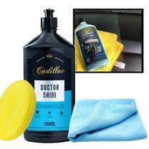 Kit Doctorshine Cadillac 500ml + pano + aplicador de espuma