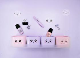 Kit Doçura 4 Mini Porta objetos Dello Papelaria Criativa Kit Doçura 4 Mini Porta objetos Dello Papelaria Criativa