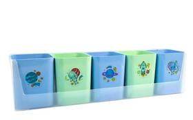 Kit Doçura 5 Porta objetos Dello Papelaria Criativa Kit Doçura 5 Porta objetos Dello Papelaria Criativa