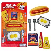 Kit Dogueria Hot Dog Cachorro Quente Comidinhas De Brinquedo Kit Dogueria Hot Dog Cachorro Quente Comidinhas De Brinquedo