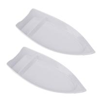 Kit Dois Barcos de Melamina 26 x 21 x 4,2cm WECK