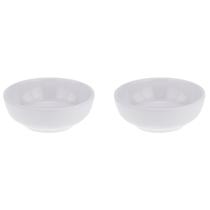 Kit Dois Finger Food de Melamina Redondo ø 9,7 x 3 cm - 125 ml WECK