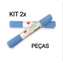 Kit dois forros multiuso de gaveta em pvc para armario cozinha closet balcao Kit dois forros multiuso de gaveta em pvc para armario cozinha closet balcao