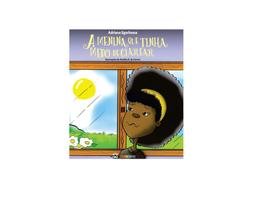 Kit dois livros infantis: Livro A menina que tinha medo de clarear" + Livro de natal para colorir.