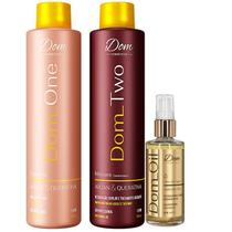 Kit Dom Progressiva Oleo Reparador Finalizador Oil Argan 60ml Kit Dom Progressiva Oleo Reparador Finalizador Oil Argan 60ml