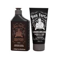 Kit Don Forte Shampoo E Condicionador Barba Forte