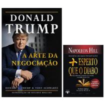 Kit Donald Trump & Napoleon Hill - A Arte da Negociação + Mais Esperto que o Diabo (livro de bolso) Kit Donald Trump & Napoleon Hill - A Arte da Negociação + Mais Esperto que o Diabo (livro de bolso)