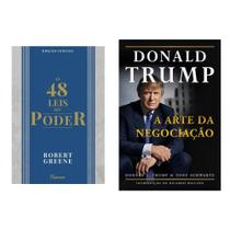 Kit Donald Trump & Robert Greene - A Arte da Negociação + As 48 Leis do Poder - Kit de Livros Kit Donald Trump & Robert Greene - A Arte da Negociação + As 48 Leis do Poder - Kit de Livros