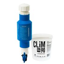 Kit Dosador de Cloro D1 + Pote de Cloro Clim90 1kg (50 pastilhas de 20g)