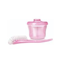 Kit Dosador de Leite e Escova Mamadeiras Rosa Philips Avent Kit Dosador de Leite e Escova Mamadeiras Rosa Philips Avent