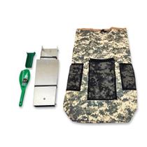 Kit dourado Sluice Box Dream Mat 6 x 39 dobrável com mochila