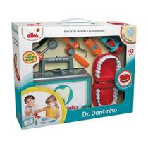Kit Doutor Dentinho Elka Profissões Brinquedo Educativo Infantil Médico Kit Doutor Dentinho Elka Profissões Brinquedo Educativo Infantil Médico