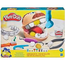 Kit Doutor Doh Brinquedo - Ferramentas Play. Textura Real. Brincadeira de Dentista - Hasbro F1259