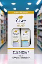 Kit Dove Bond Intense Reconstrução - Shampoo 400ml e Condicionador 350ml para Força e Brilho