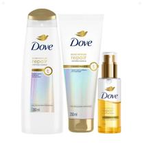 Kit Dove Bond Intense Repair Com 3