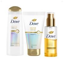 Kit Dove Bond Intense Repair Com 3