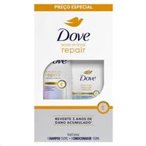 Kit Dove Bond Repair Shampoo Bond Repair Intense 350ml + Condicionador Bond Intense Repair 150ml