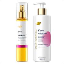 Kit Dove Firmador Colágeno: Óleo Sérum Deo Corporal 150ml e Sérum Deo Hidratante 380ml Kit Dove Firmador Colágeno: Óleo Sérum Deo Corporal 150ml e Sérum Deo Hidratante 380ml