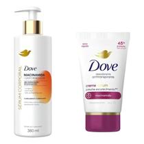 Kit Dove Niacinamida Completo Hidratante Corpo e Desodorante