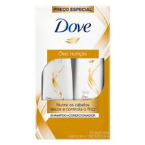 Kit dove nutrição shampoo 400ml+condicionador 200 ml