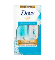 Kit Dove Oxigênio Shampoo 400ml + Condicionador 200ml