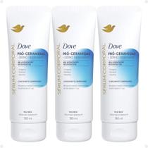 Kit Dove Pró-Ceramidas + Dermo Hidratante: 3 Sérum Corporal Hidratante 180ml