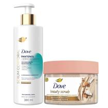 Kit Dove Sabonete Esfoliante Beauty Scrub Coco + Sérum Corporal Pantenol 380ml Kit Dove Sabonete Esfoliante Beauty Scrub Coco + Sérum Corporal Pantenol 380ml