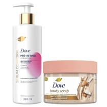 Kit Dove Sabonete Esfoliante Beauty Scrub Coco + Sérum Corporal Pró-Retinol 380ml Kit Dove Sabonete Esfoliante Beauty Scrub Coco + Sérum Corporal Pró-Retinol 380ml