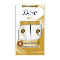 Kit Dove Shampoo 400ml + Condicionador 200ml Óleo Nutrição