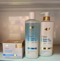 Kit Dove Shampoo Hidratacon + Hialurôn 350ml + Condicionador 600ml + Máscara 270 gr