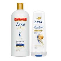 Kit Dove Shampoo Reconstrução Completa 670ml + Condicionador Reconstrução Completa 400ml