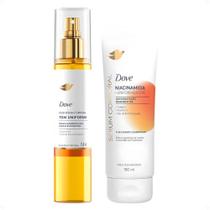 Kit Dove Tom Uniforme: Óleo Sérum Deo Corporal 150ml e Sérum Deo Hidratante 180ml Kit Dove Tom Uniforme: Óleo Sérum Deo Corporal 150ml e Sérum Deo Hidratante 180ml