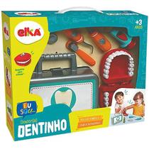 Kit Dr (a) Dentinho Maleta Acessórios Infantil Elka