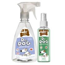 Kit Dr. Dog Banho Seco 500Ml E Perfume Cachorro Gato Filhote