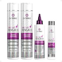 Kit Dr Triskle Brilho Mágico: Shampoo, Condicionador, Máscara Líquida e Sérum