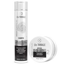 Kit Dr. Triskle Desliza Platinum Efeito Cinza Platinado Máscara 90g 2 Itens