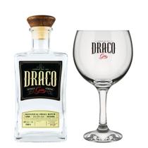 Kit Draco Gin London Dry 750ml com Taça Gin Personalizada