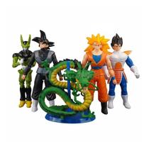 Kit Dragon Ball Z - Action Figures Goku, Vegeta + Esferas