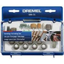 Kit dremel 686 c/31pcs lixar e esculpir Kit dremel 686 c/31pcs lixar e esculpir