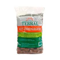 Kit Drenagem Terral Manta e Argila