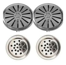 Kit Dreno Fundo Inox +dispositivo Nível Inox Pratic