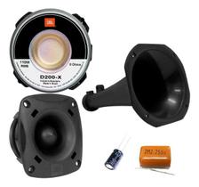 Kit Driver D200 + Tweeter St200 + Corneta + Capacitores